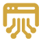 Icono de ERP para ISP, gestión empresarial