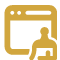 Icono de personalización de interfaz