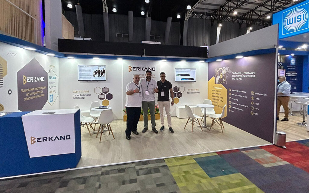 BERKANO y D-Link en Andina Link 2023