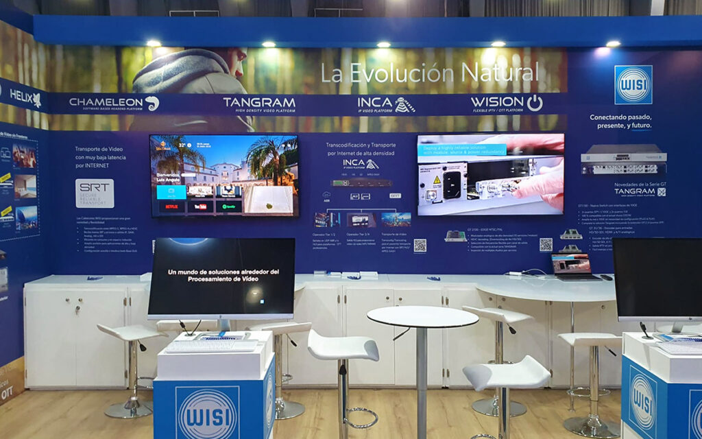 stand de WISI en Andina Link 2023