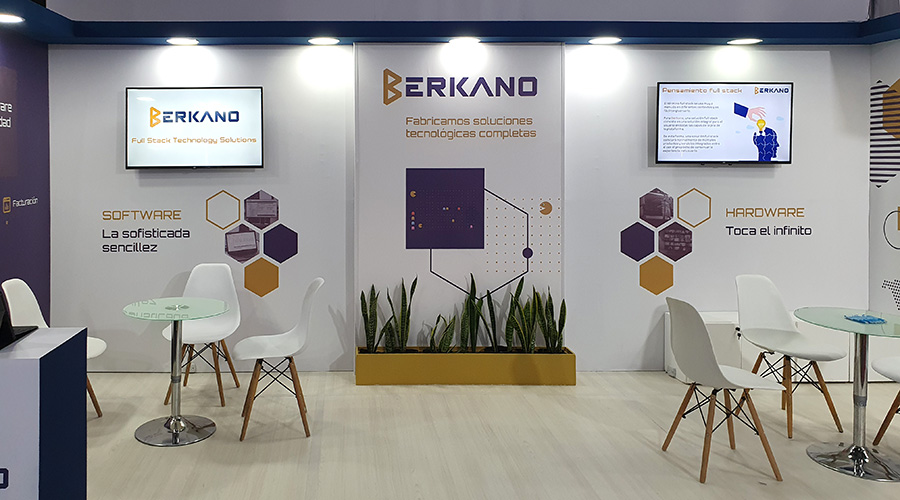 Stand BERKANO en ANDINA LINK 2024